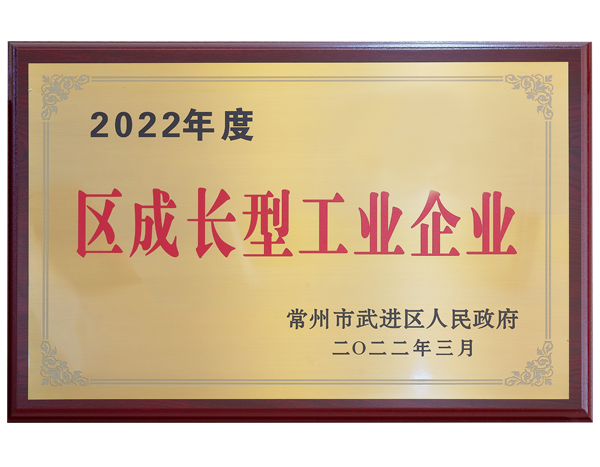 2022年度區成長型工業企業