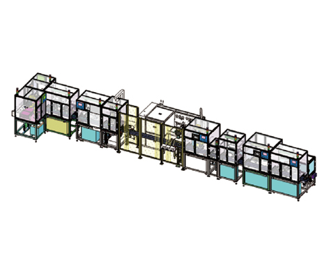 Safety valve automatic assembly line